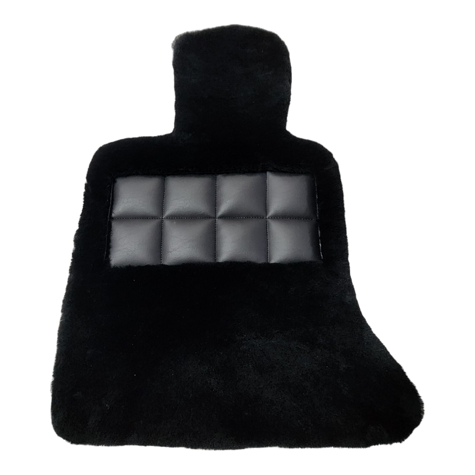 Replacement Black Sheepskin Driver Floor Mat For Rolls Royce Spectre 2024 - 2027