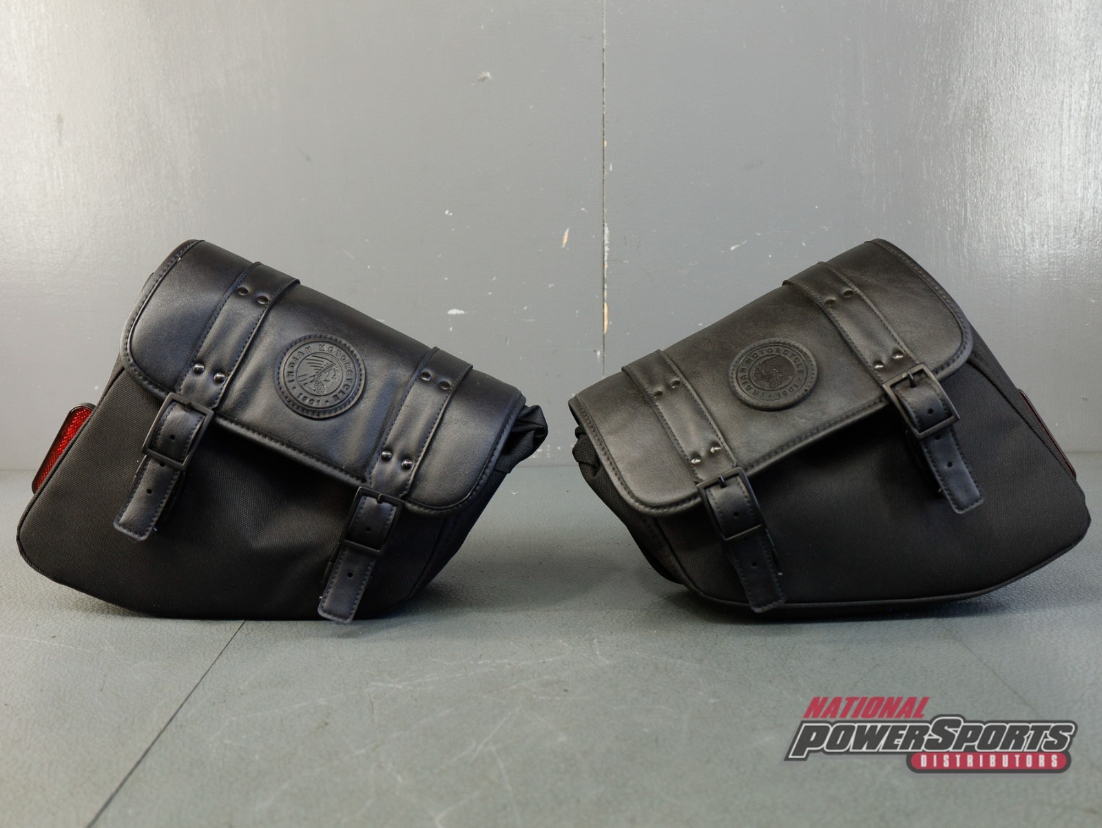 2025 - 2026 GENUINE INDIAN SCOUT BOBBER STYLE SADDLEBAGS - PAIR