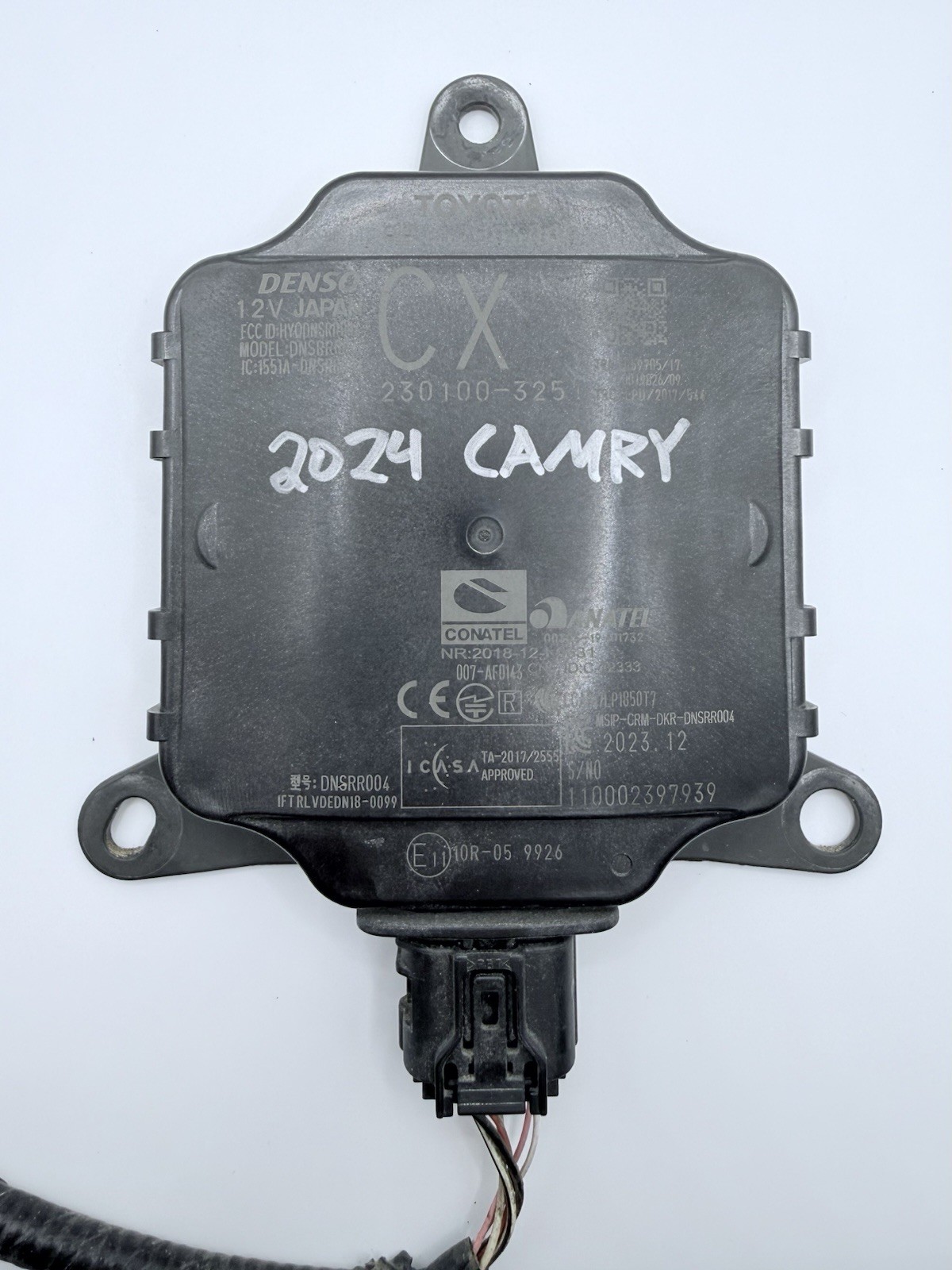 2021-2024 Toyota Camry Rear Left Right Blind Spot Sensor 88162-06080 OEM 2021-2024 Toyota Camry Rear Left Right Blind Spot Sensor 88162-06080 OEM