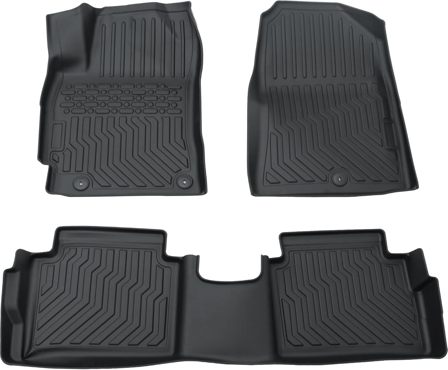 Floor Mats Liners Carpets For 2017-2020 Hyundai Elantra TPE Rubber All Weather