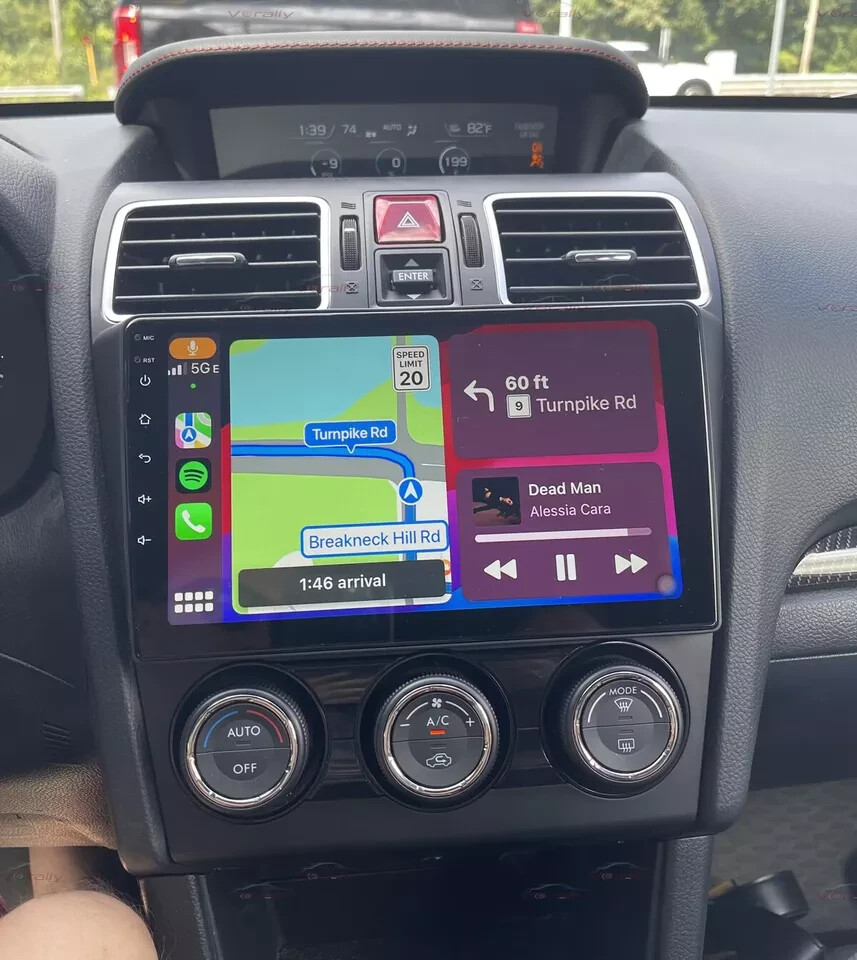 For 2016 2017 2018 Subaru WRX Apple Carplay Car Radio Android 15 Navi GPS Player