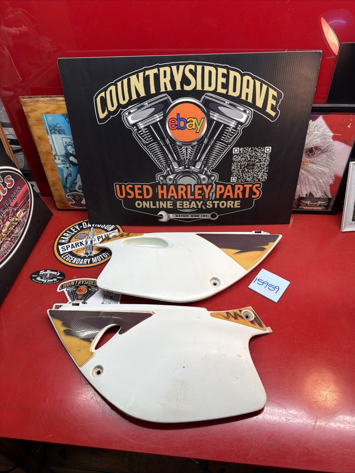 Ktm 620 1994 Side Covers Left Right Pair Six Days OEM Stock Original Part Out Ktm 620 1994 Side Covers Left Right Pair Six Days OEM Stock Original Part Out