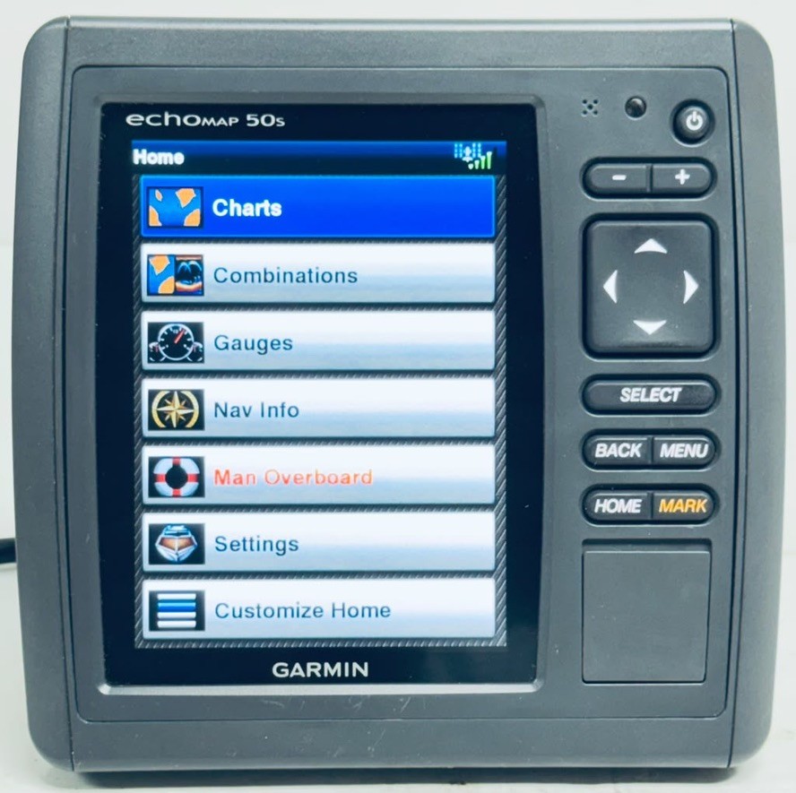 Garmin echoMAP 50s Fishfinder Chartplotter Unit ONLY Garmin echoMAP 50s Fishfinder Chartplotter Unit ONLY