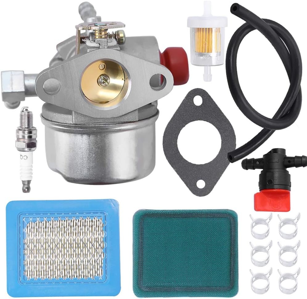 640025 Carburetor for Tecumseh OHH55 OHH60 5.5HP 6HP with Tune Up Kit