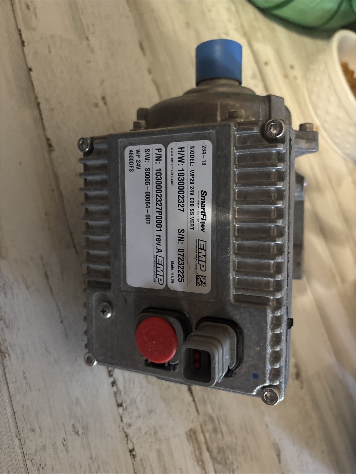 EMP WP29 SMARTFLOW 24V WATER PUMP C20 SS VERT EXCELLENT CONDITION EMP WP29 SMARTFLOW 24V WATER PUMP C20 SS VERT EXCELLENT CONDITION