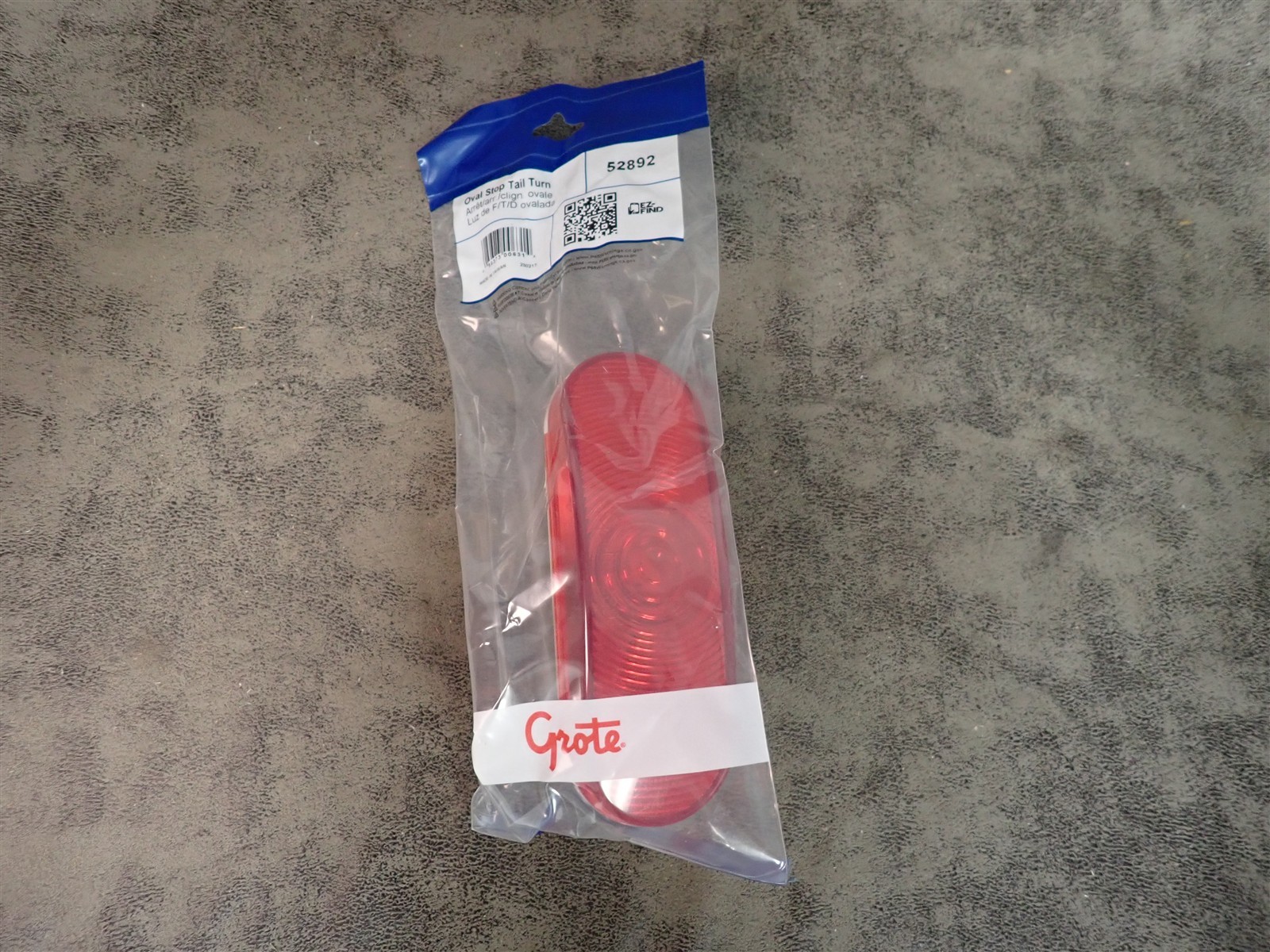 NEW Grote 52892 Red Torsion Mount III Oval Stop/Tail/Turn Light (BN503) NEW Grote 52892 Red Torsion Mount III Oval Stop/Tail/Turn Light (BN503)