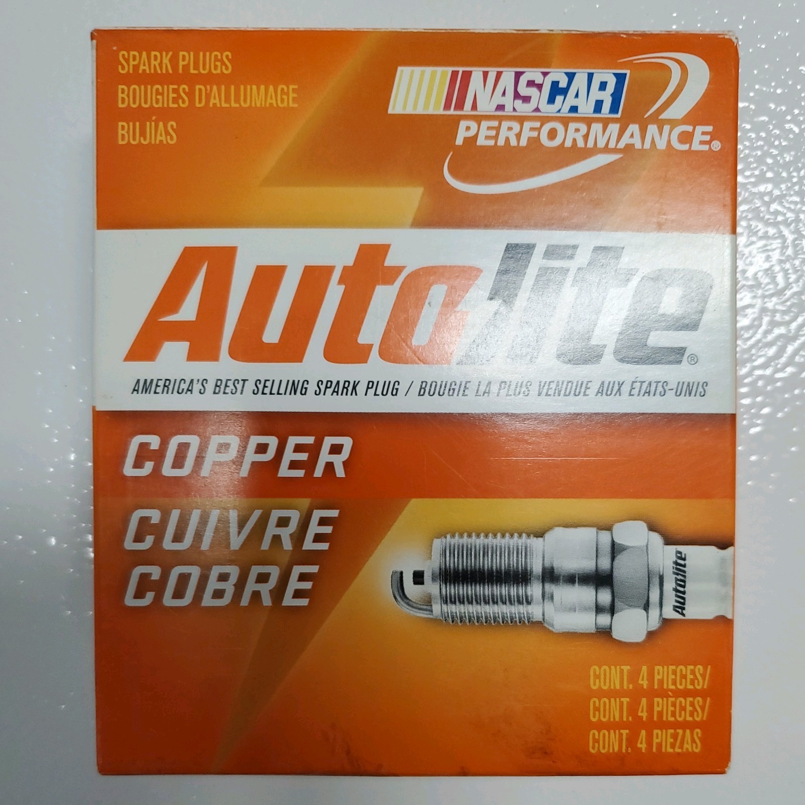 Genuine Autolite 5224 Copper Spark Plug - Pack of 4 Genuine Autolite 5224 Copper Spark Plug - Pack of 4