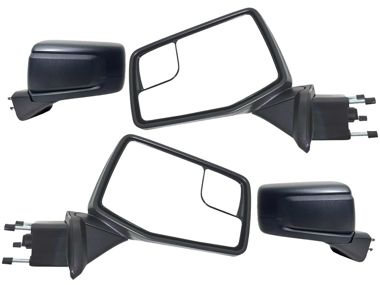 New Fits 2019-2023 Chevy Silverado Left Right Side Rear View Mirror Textured