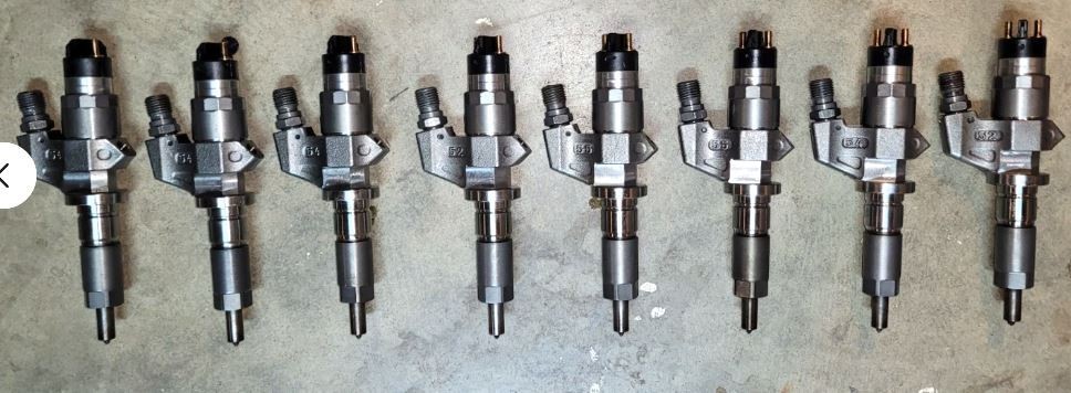 2001-2004 LB7 Duramax 8x Fuel Injector Used Chevy GMC 6.6L Diesel 2001-2004 LB7 Duramax 8x Fuel Injector Used Chevy GMC 6.6L Diesel