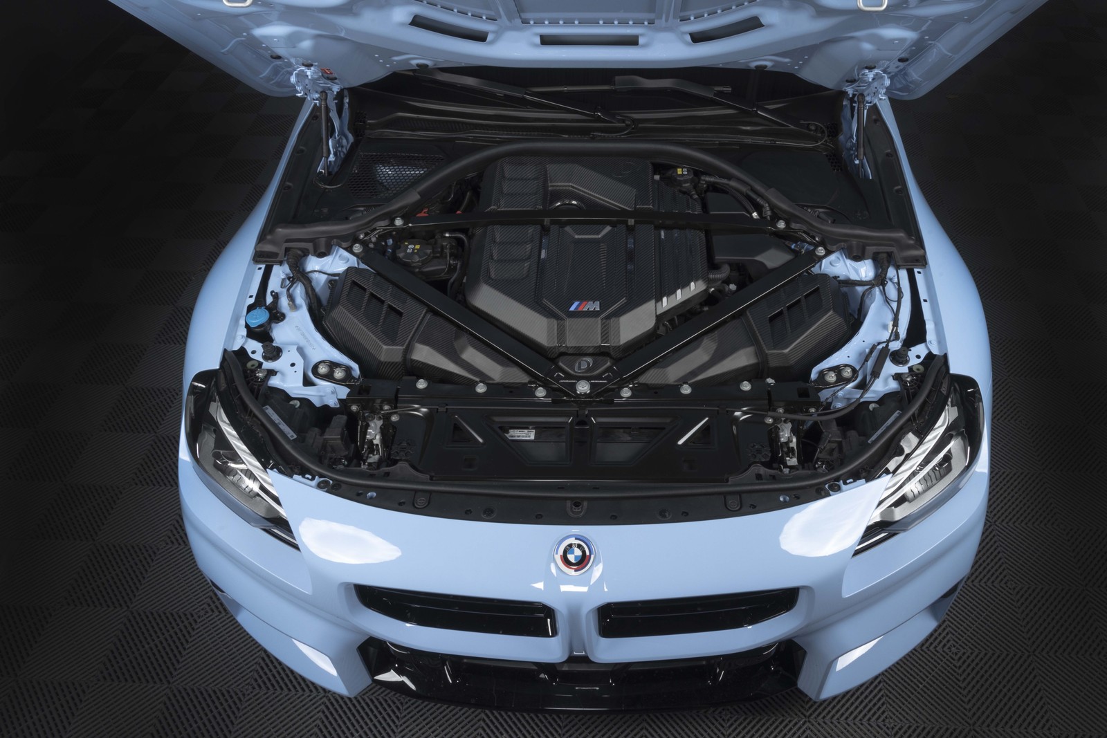 Dinan D590-0005-B Carbon Engine Cover S58 Matte-Gloss for BMW 3.0 G80/G82/G87