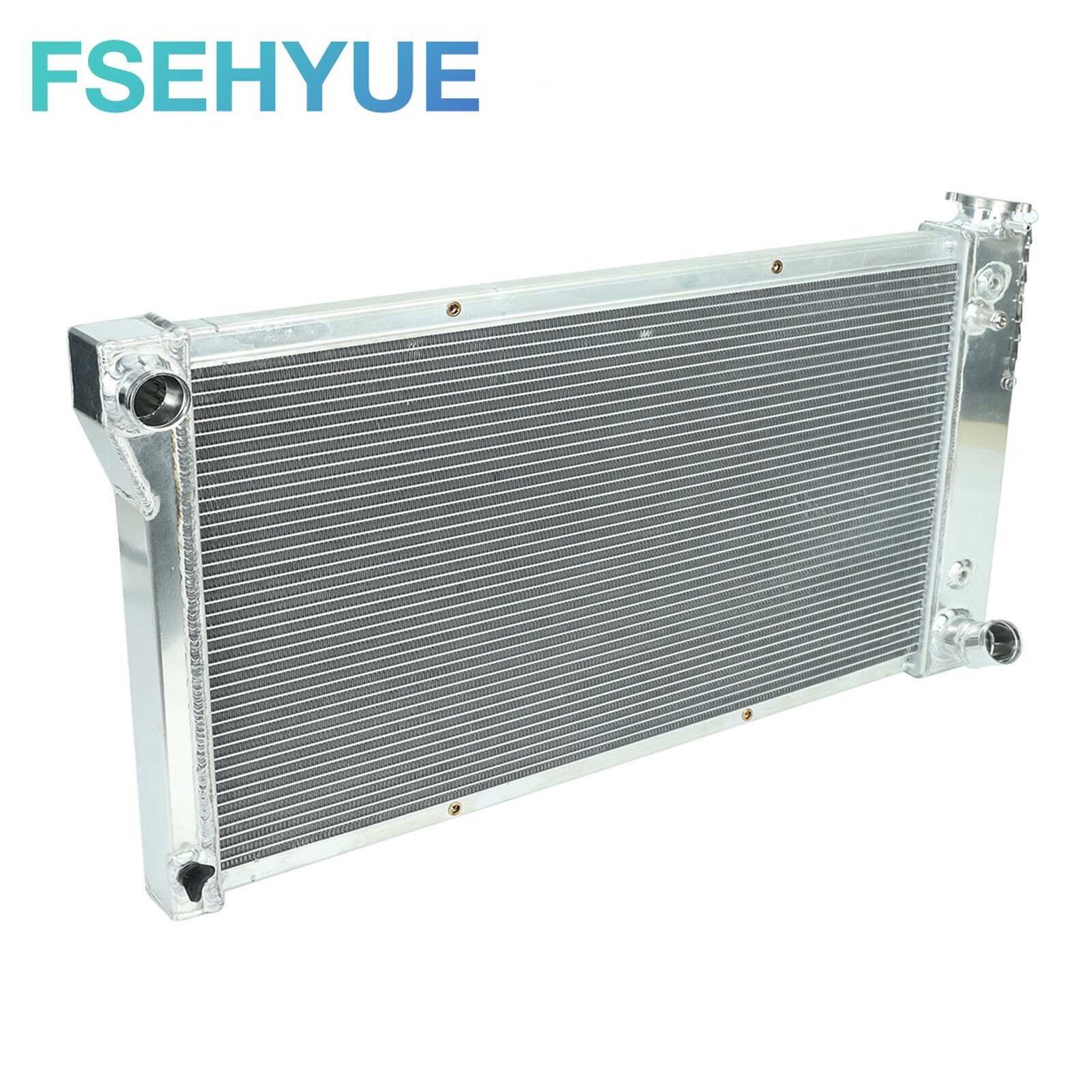 CU369 3 Row Aluminum Radiator Fit 1967-1972 Chevy GMC C/K Series Pickup Truck
