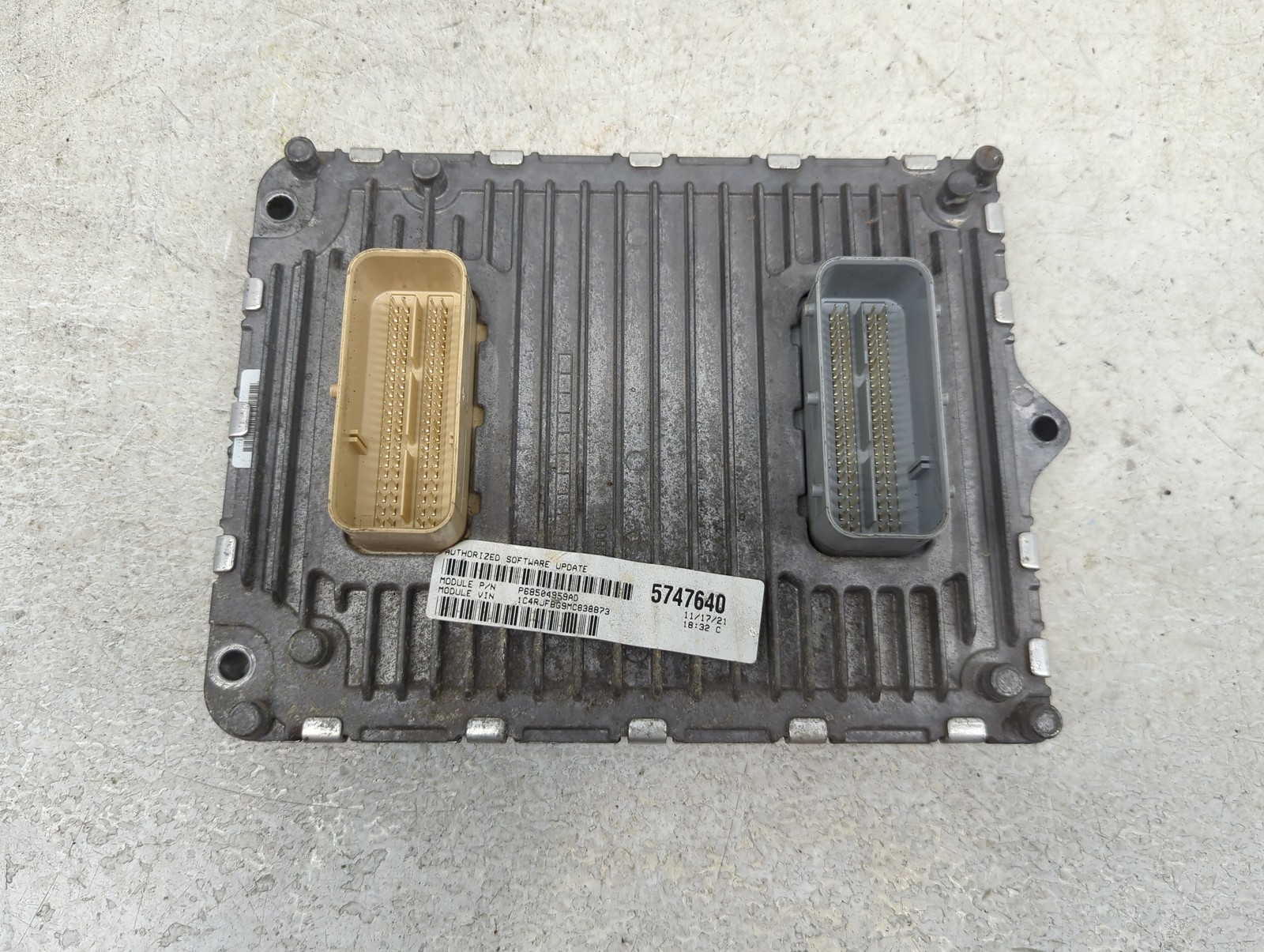 2020 Jeep Grand Cherokee Engine Control Computer Ecu Pcm Ecm Pcu Oem N3J1H 2020 Jeep Grand Cherokee Engine Control Computer Ecu Pcm Ecm Pcu Oem N3J1H