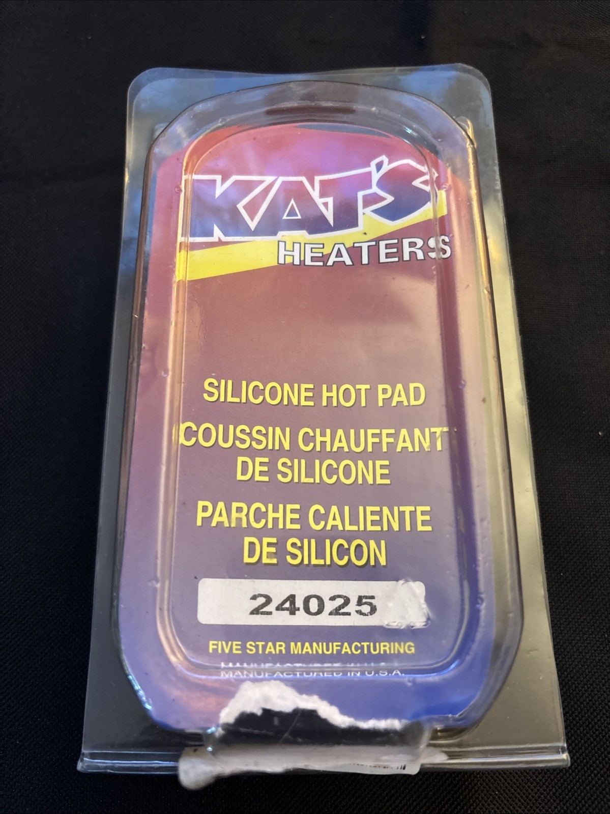 Kat’s Heaters 24025 Silicone Hot Pad Heater Engine Oil Pan Heater NEW NOS USA