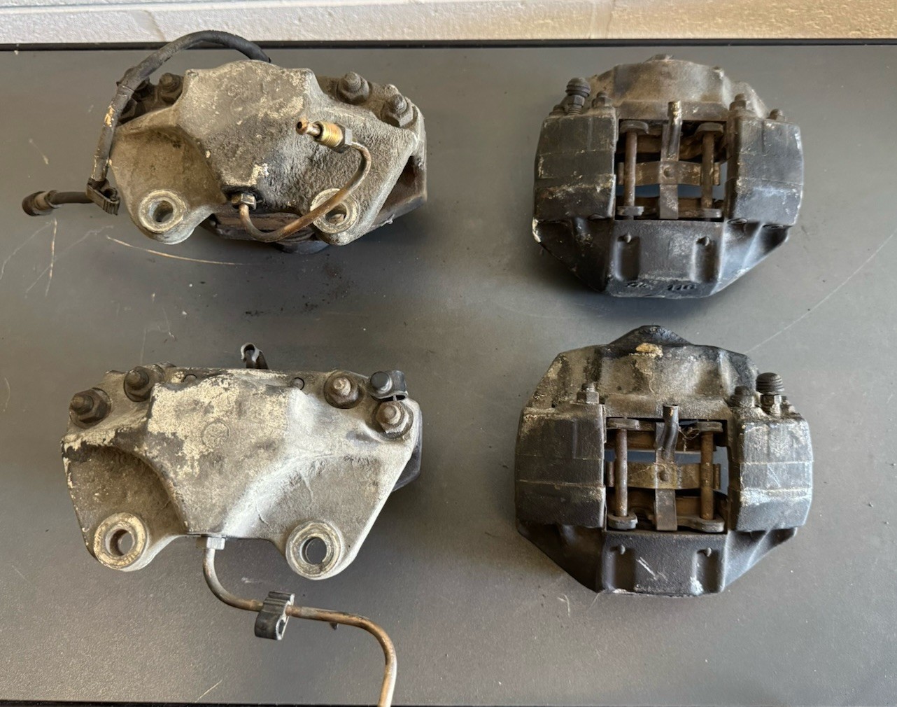 1987-1989 Porsche 911 Brake Caliper Set  Front/ Rear