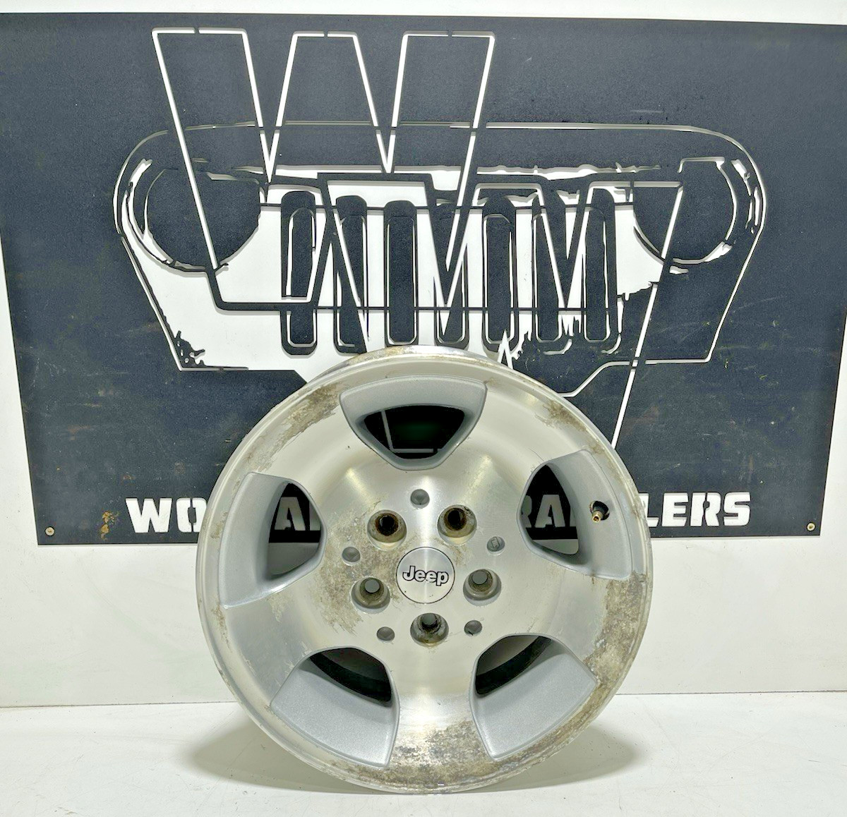 99-03 Jeep TJ Wrangler Canyon Style Aluminum Wheel 15x8 5x4.5 97-06 CC 5 99-03 Jeep TJ Wrangler Canyon Style Aluminum Wheel 15x8 5x4.5 97-06 CC 5