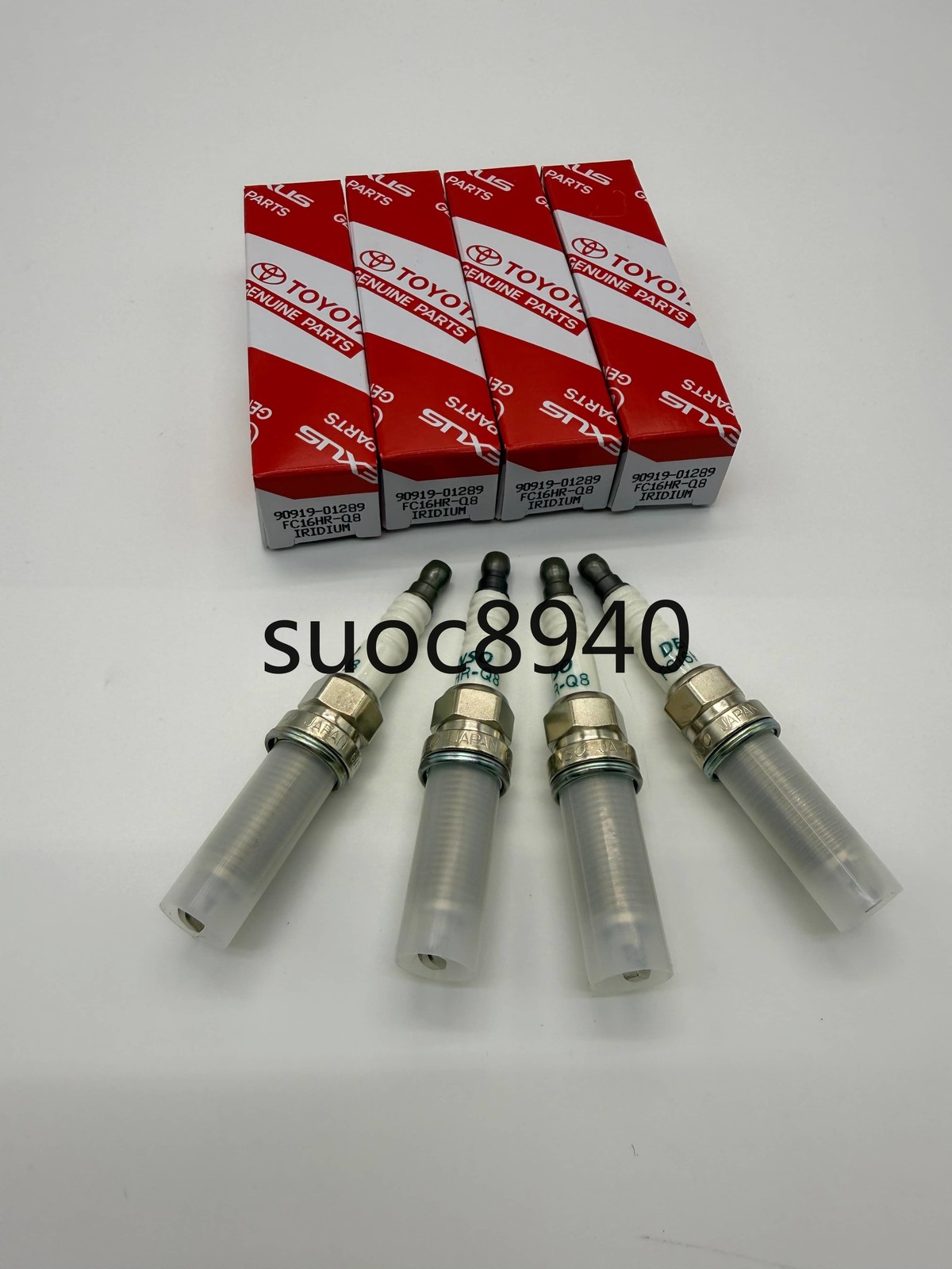 18-25 CAMRY, 19-25 RAV4 2.5L Spark Plugs Set of 4, 90919-01289 IRIDIUM FC16HR-Q8 18-25 CAMRY, 19-25 RAV4 2.5L Spark Plugs Set of 4, 90919-01289 IRIDIUM FC16HR-Q8