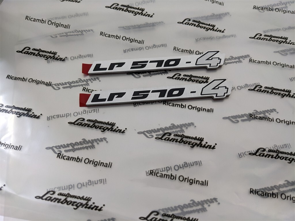 Lamborghini Gallardo  LP570-4 Decorative Adhesive Badge Set 403854499