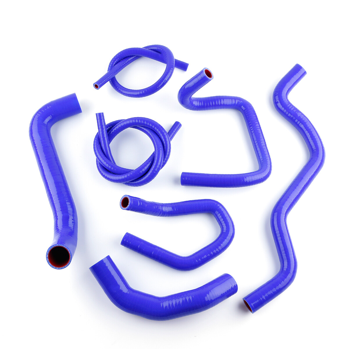 Silicone Radiator Hose Kit For Ford Falcon BA BF XR6 Turbo Blue Silicone Radiator Hose Kit For Ford Falcon BA BF XR6 Turbo Blue