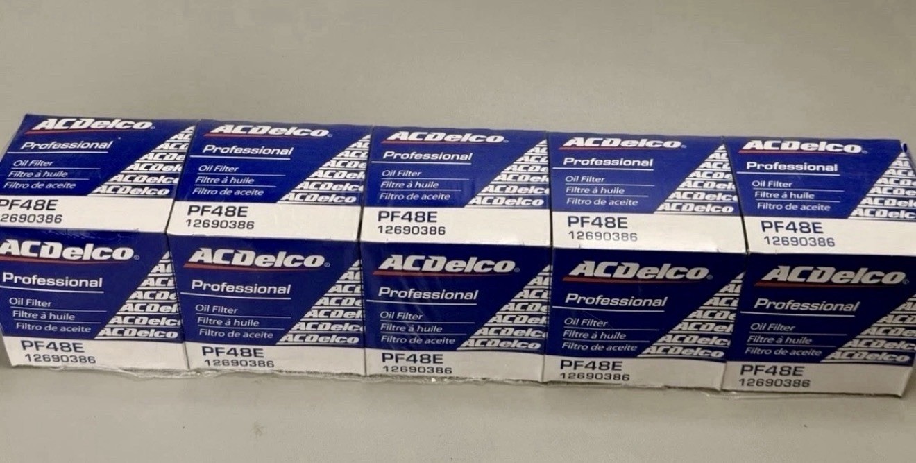АСDеІсо PF48E PF48F GМ Oil Filter 12737086 Case - 5 Pack АСDеІсо PF48E PF48F GМ Oil Filter 12737086 Case - 5 Pack