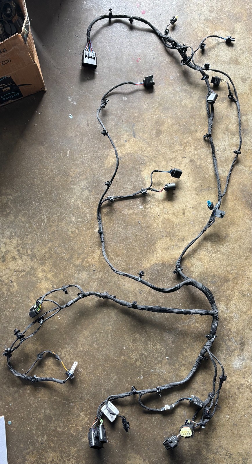 2022-2025 BMW iX xDrive40 xDrive50 M60 Front Bumper Wiring Harness 5A62010, OEM