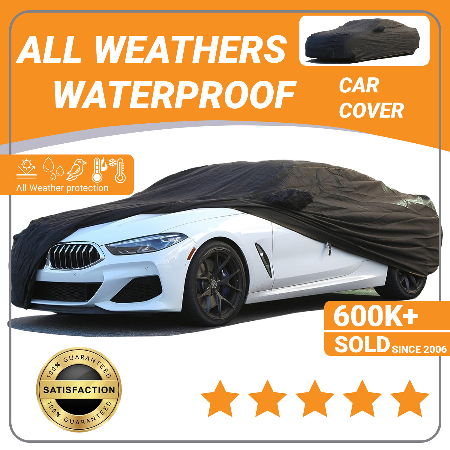 Premium Custom Car Cover For 2011 2012 2013 2014 2015 Cadillac CTS CTS-V Coupe