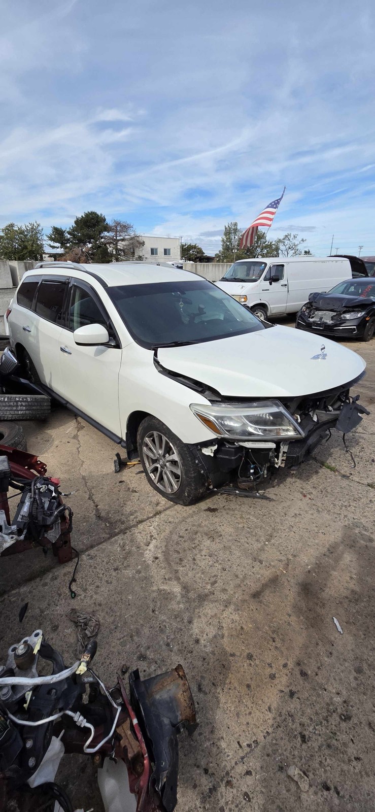 fits 2013-2016 NISSAN PATHFINDER Hood