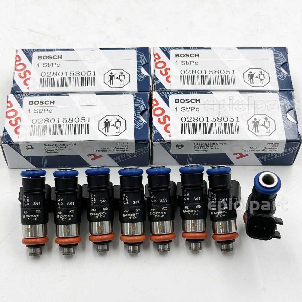 8X Bosch 42LB Fuel Injectors 06-13 Corvette LS3 L99 10-15 Camaro SS 6.2 LS3 L99 8X Bosch 42LB Fuel Injectors 06-13 Corvette LS3 L99 10-15 Camaro SS 6.2 LS3 L99