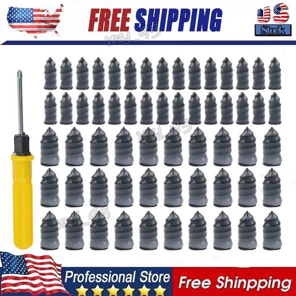 60pcs Car Tubeless Vacuum Tyre Puncture Repair Kit Screw Nails Tire Patch Plug 60pcs Car Tubeless Vacuum Tyre Puncture Repair Kit Screw Nails Tire Patch Plug