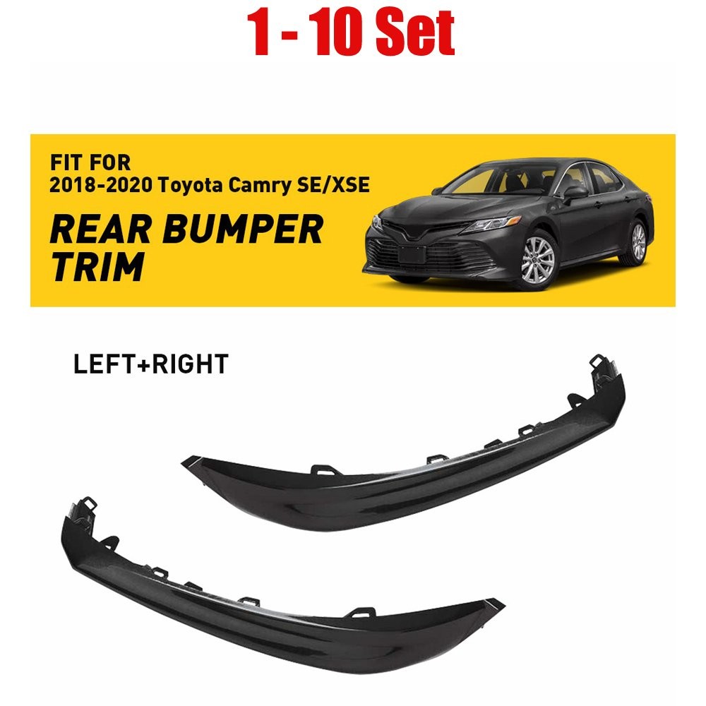 2-20 Front Lip Bumper Cover Lower Molding Trim For Toyota Camry SE XSE 2018-2020