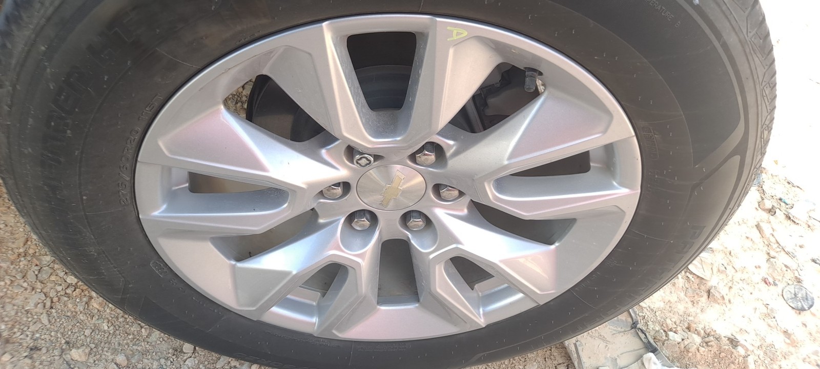2019 Silverado 1500 OE Wheel 20x9 10 Spoke Silver Opt Nzp Chevrolet