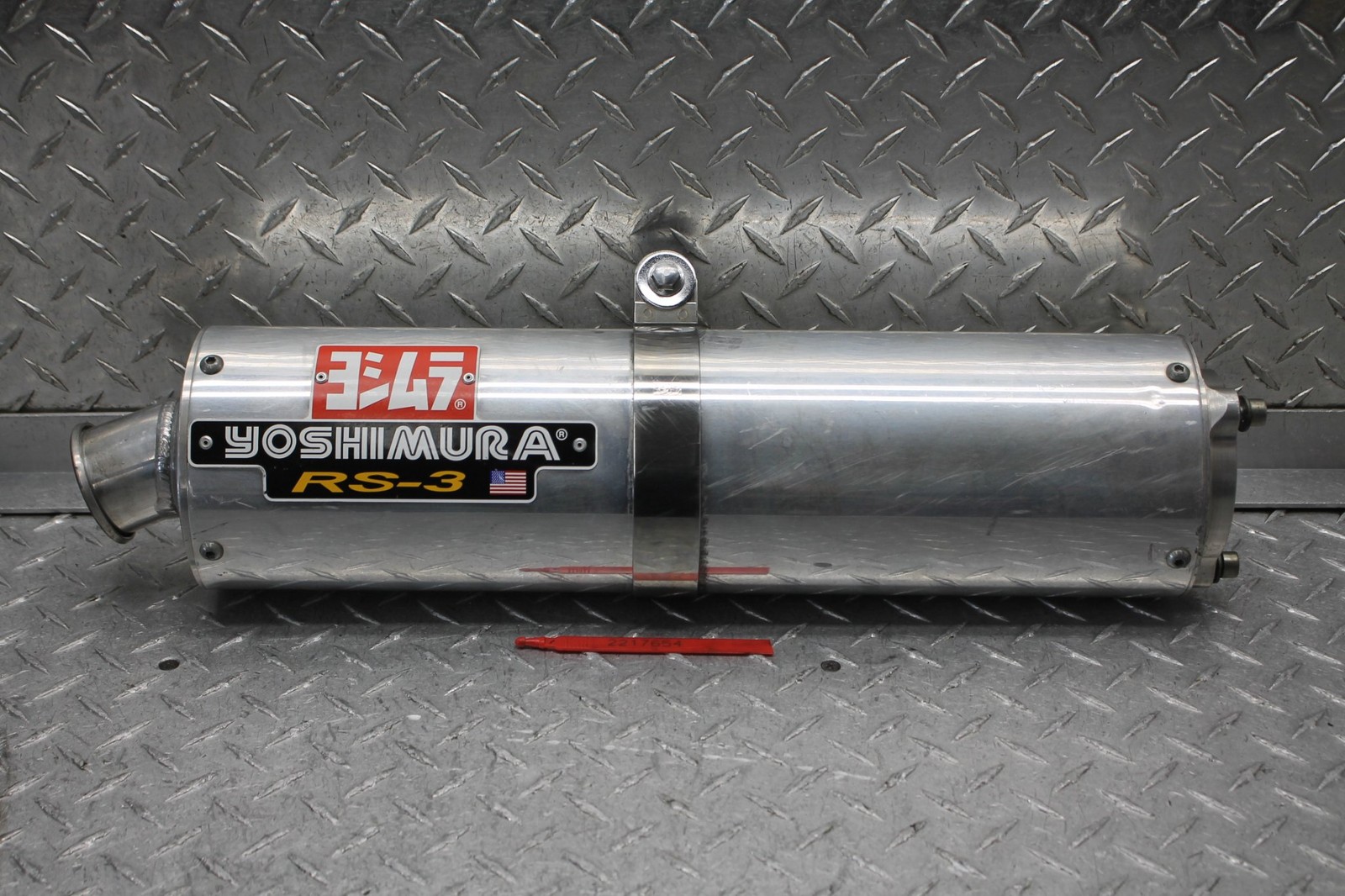 1997 YAMAHA YZF1000 YOSHIMURA RS-3 EXHAUST MUFFLER 4YW-14711-00-00 1997 YAMAHA YZF1000 YOSHIMURA RS-3 EXHAUST MUFFLER 4YW-14711-00-00