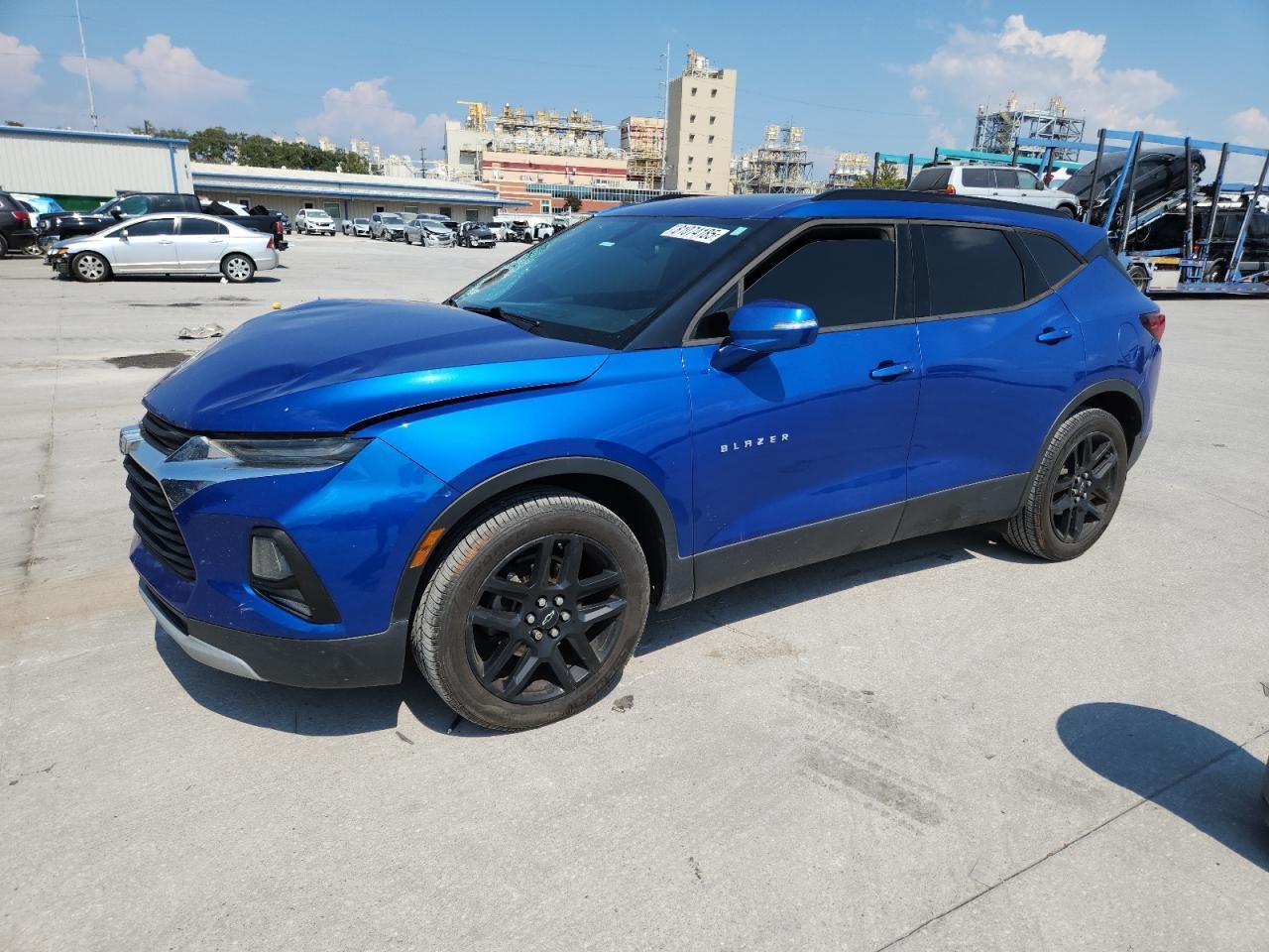 Used Left Curtain Air Bag fits: 2019 Chevrolet Blazer driver roof Left Grade A