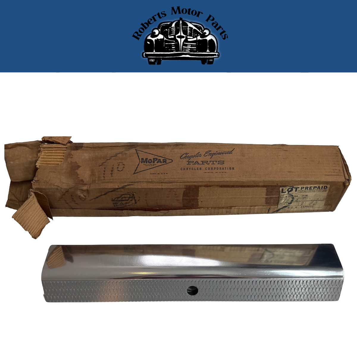 New Old Stock Glove Box Door for 1961 Plymouth Models Mopar #2162213