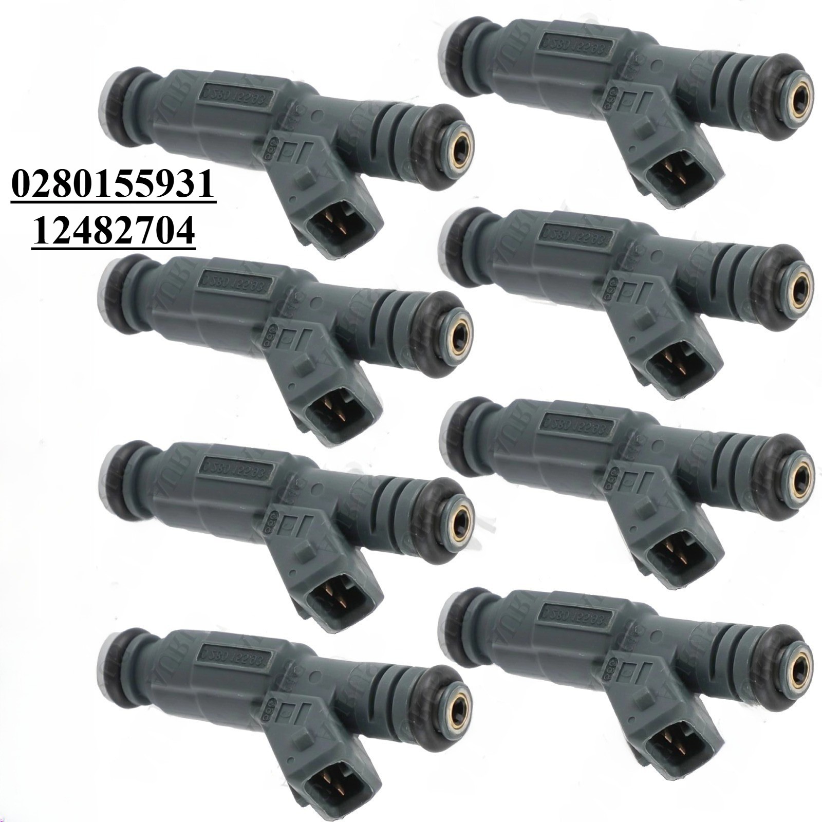 0280155931 8X OEM Bosch NEW Fuel Injectors for 1998-2002Chevrolet Camaro 5.7L V8