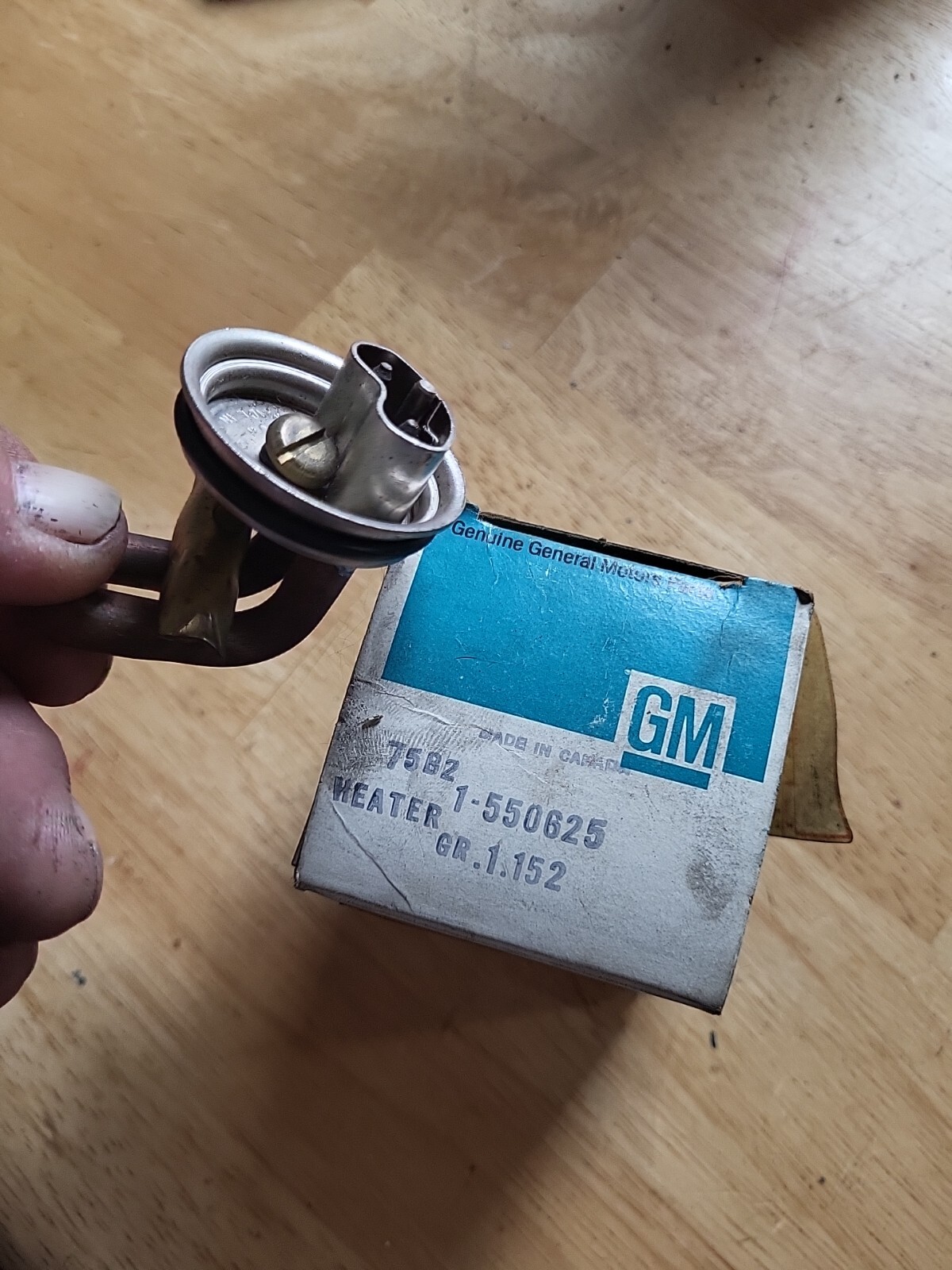 NOS 1971-1974 Chevy Gm Pass Car Block Heater NOS 550625 Oem Original Equipment NOS 1971-1974 Chevy Gm Pass Car Block Heater NOS 550625 Oem Original Equipment
