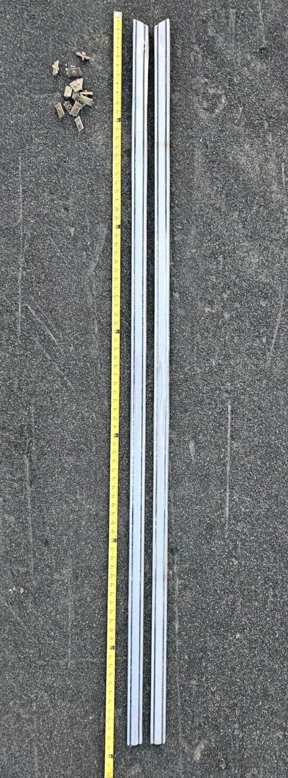 1966 FORD FALCON RANCHERO DELUXE ROCKER TRIM MOLDING 1966 FORD FALCON RANCHERO DELUXE ROCKER TRIM MOLDING