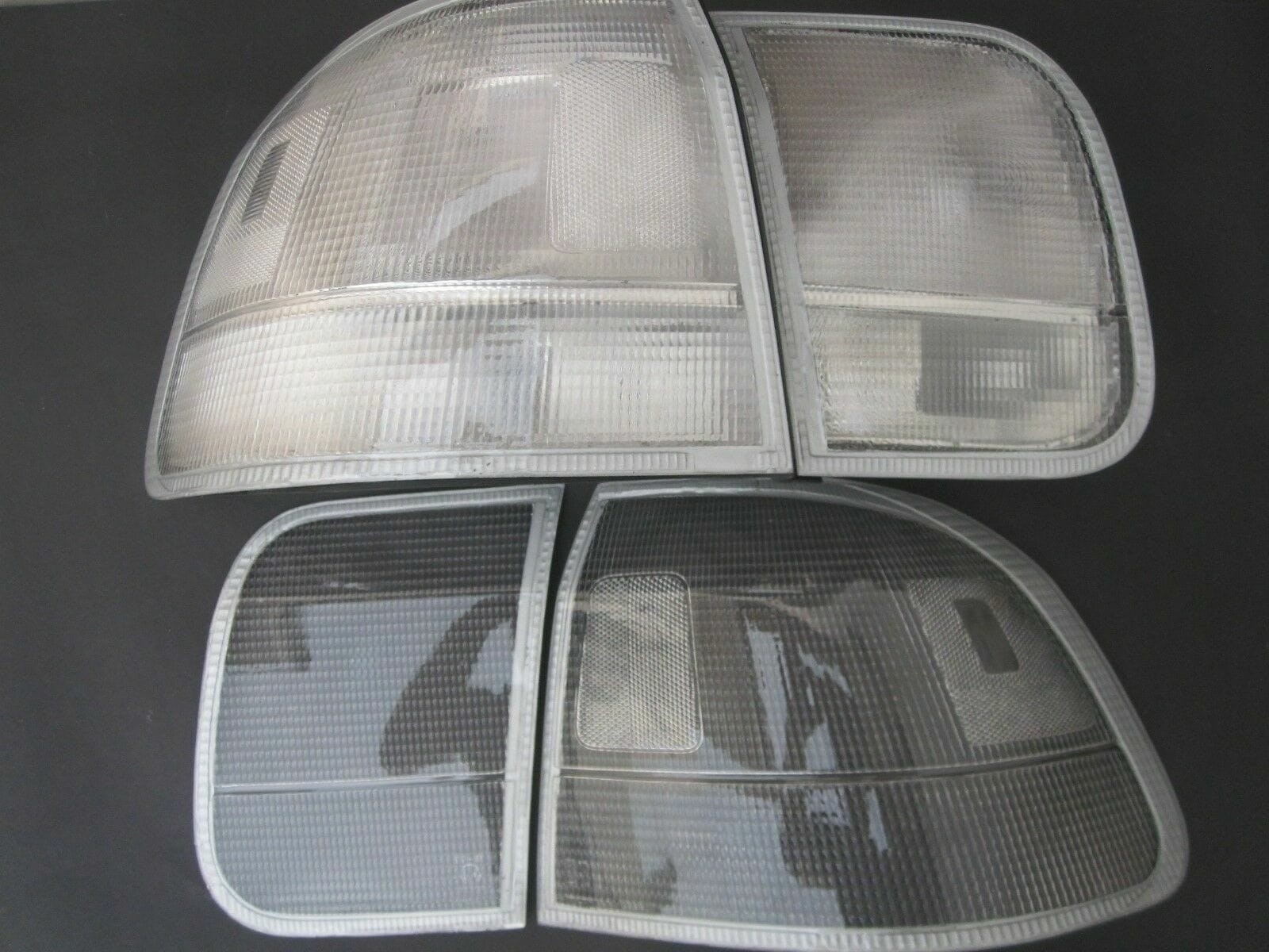 1996-1998 Honda Civic 4 door Sedan clear Tail Light Lenses 1996-1998 Honda Civic 4 door Sedan clear Tail Light Lenses