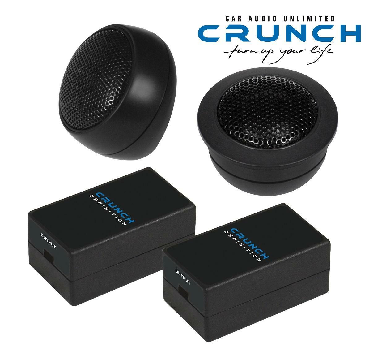 Crunch DST DEFINITION 25 Mm Fabric Neodymium Tweeter 200 Watt - 1 Pair Crunch DST DEFINITION 25 Mm Fabric Neodymium Tweeter 200 Watt - 1 Pair
