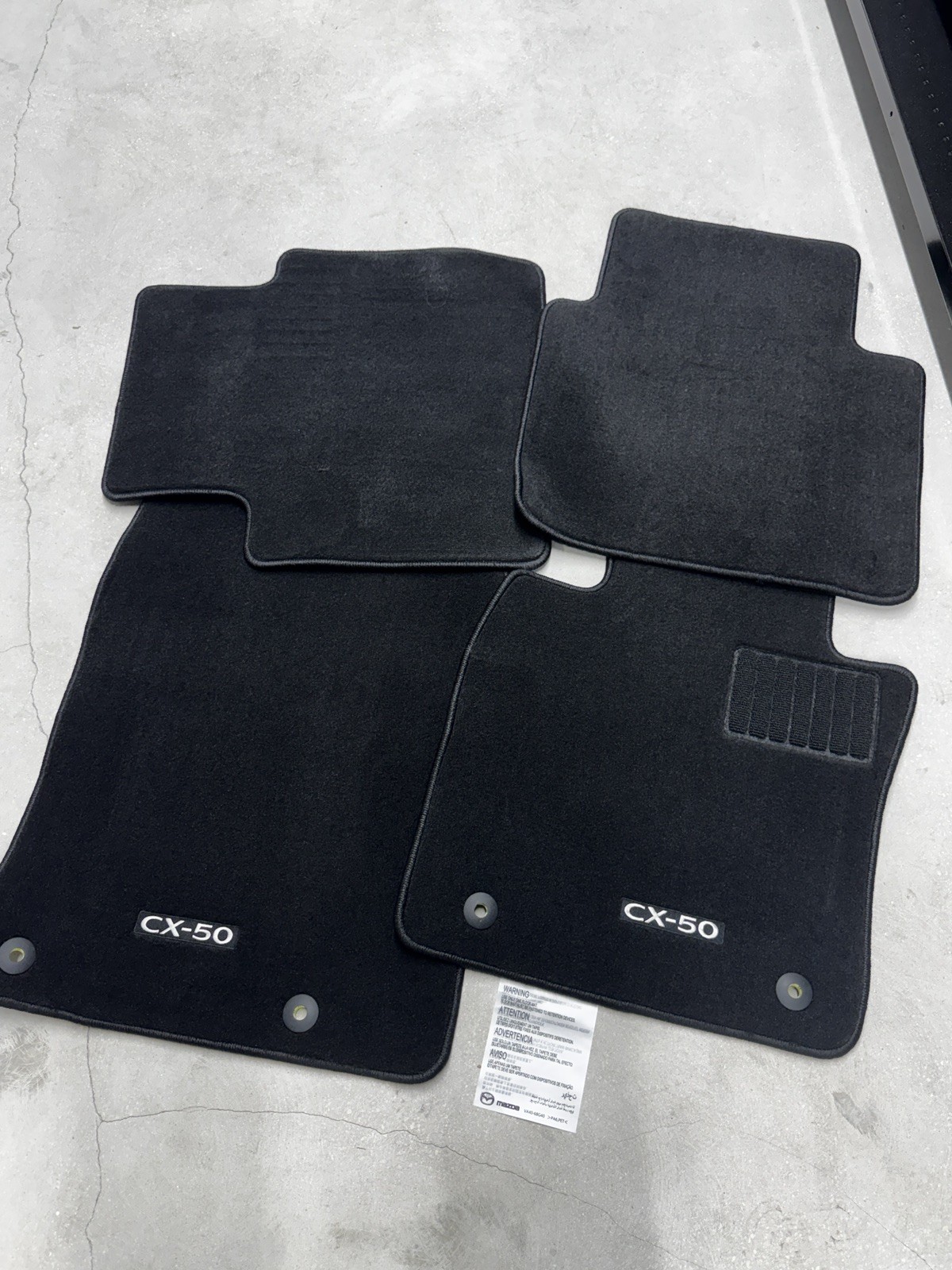 OEM MAZDA CX-50 FLOOR MATS 2022-2026 