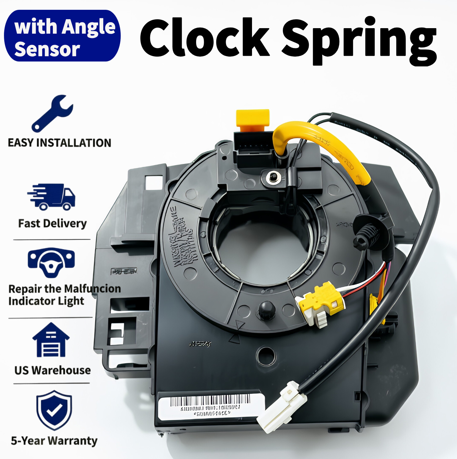 For 2013-2022 Dodge Ram Viper 1500/2500/3500 3.6L US Clock Spring 68528302AA