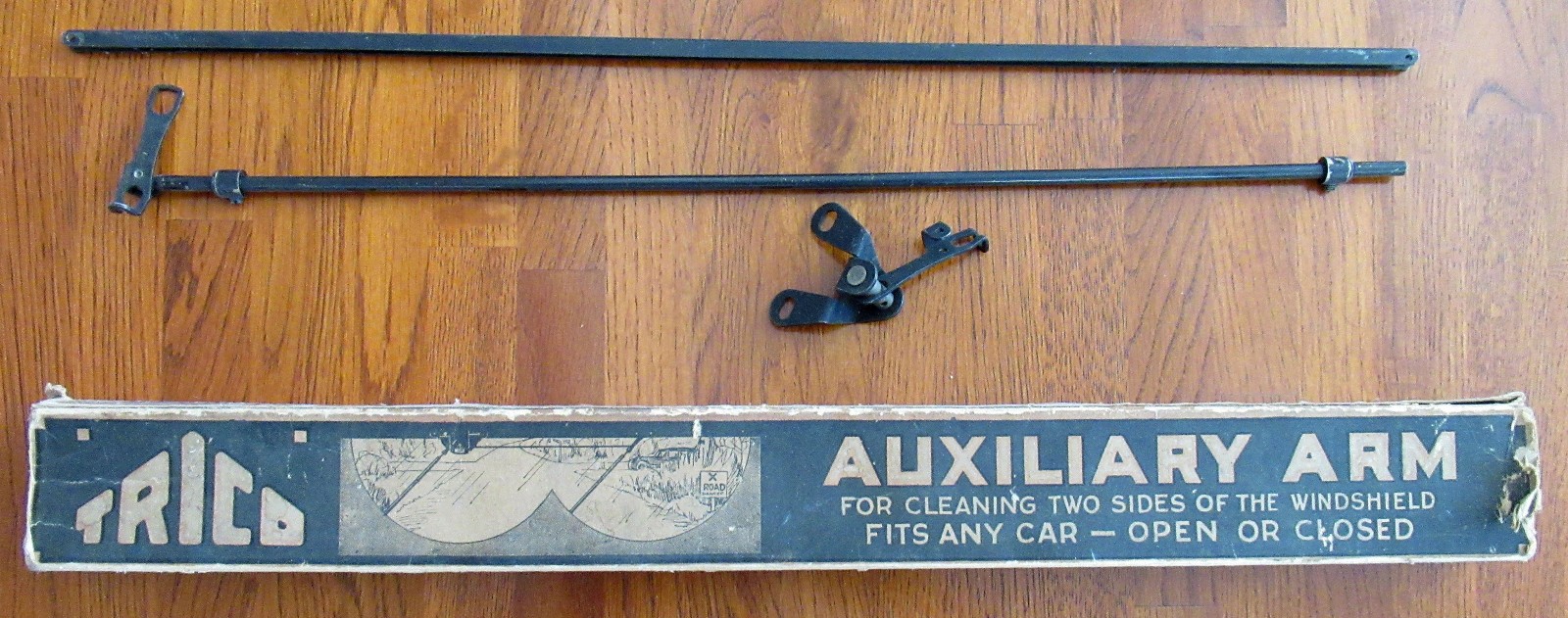 Original 1920 ‘s Vintage Accessory Trico Vacuum Auxiliary Arm NOS in Box Antique Original 1920 ‘s Vintage Accessory Trico Vacuum Auxiliary Arm NOS in Box Antique