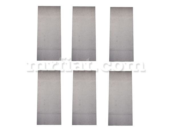 Lancia Stratos Door Fender Adhesive Anti Drone Plate Set New Lancia Stratos Door Fender Adhesive Anti Drone Plate Set New