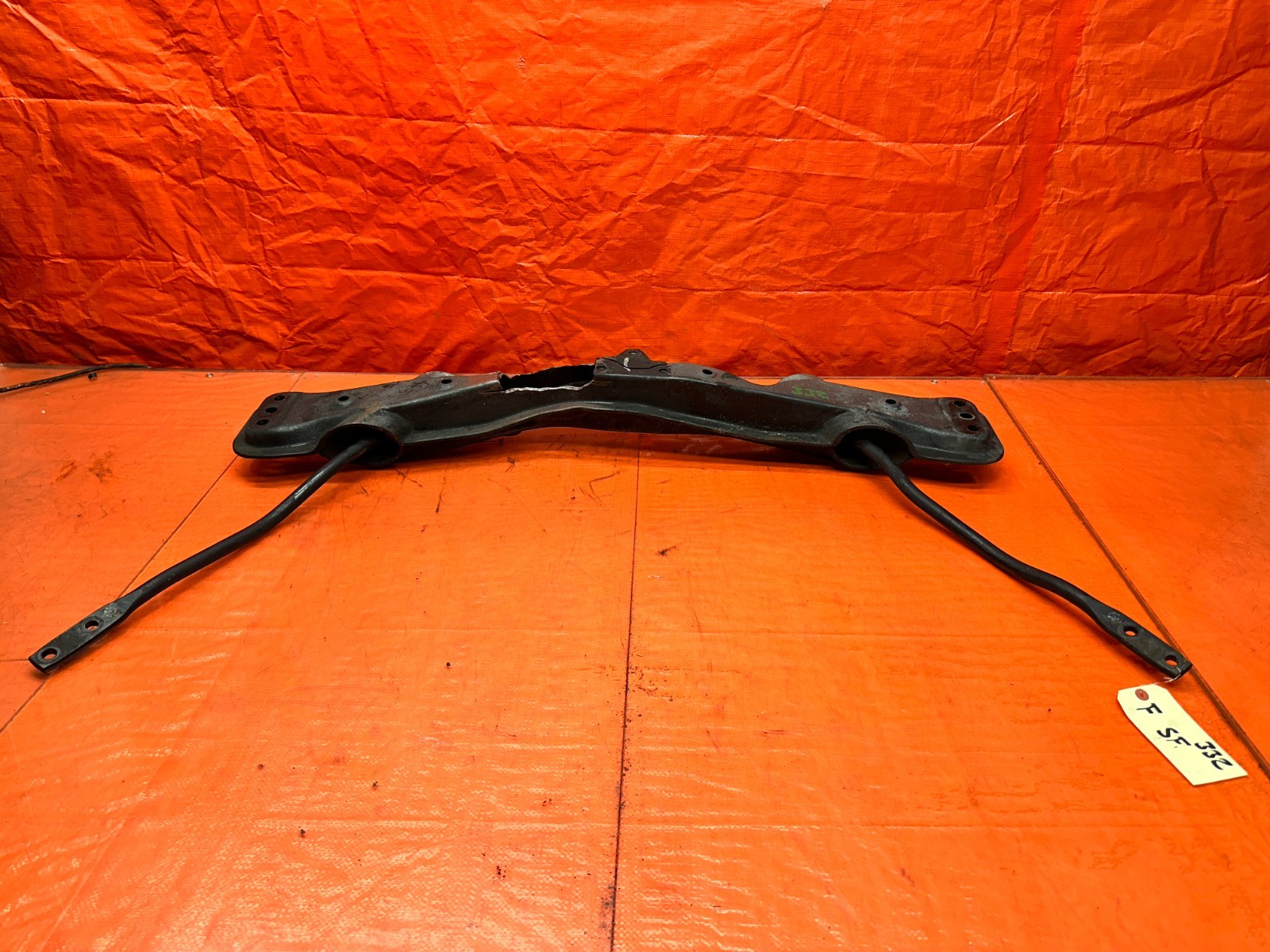 92-96 HONDA PRELUDE FRONT SUBFRAME CROSSMEMBER FRONT HALF W/ RODS - OEM #332