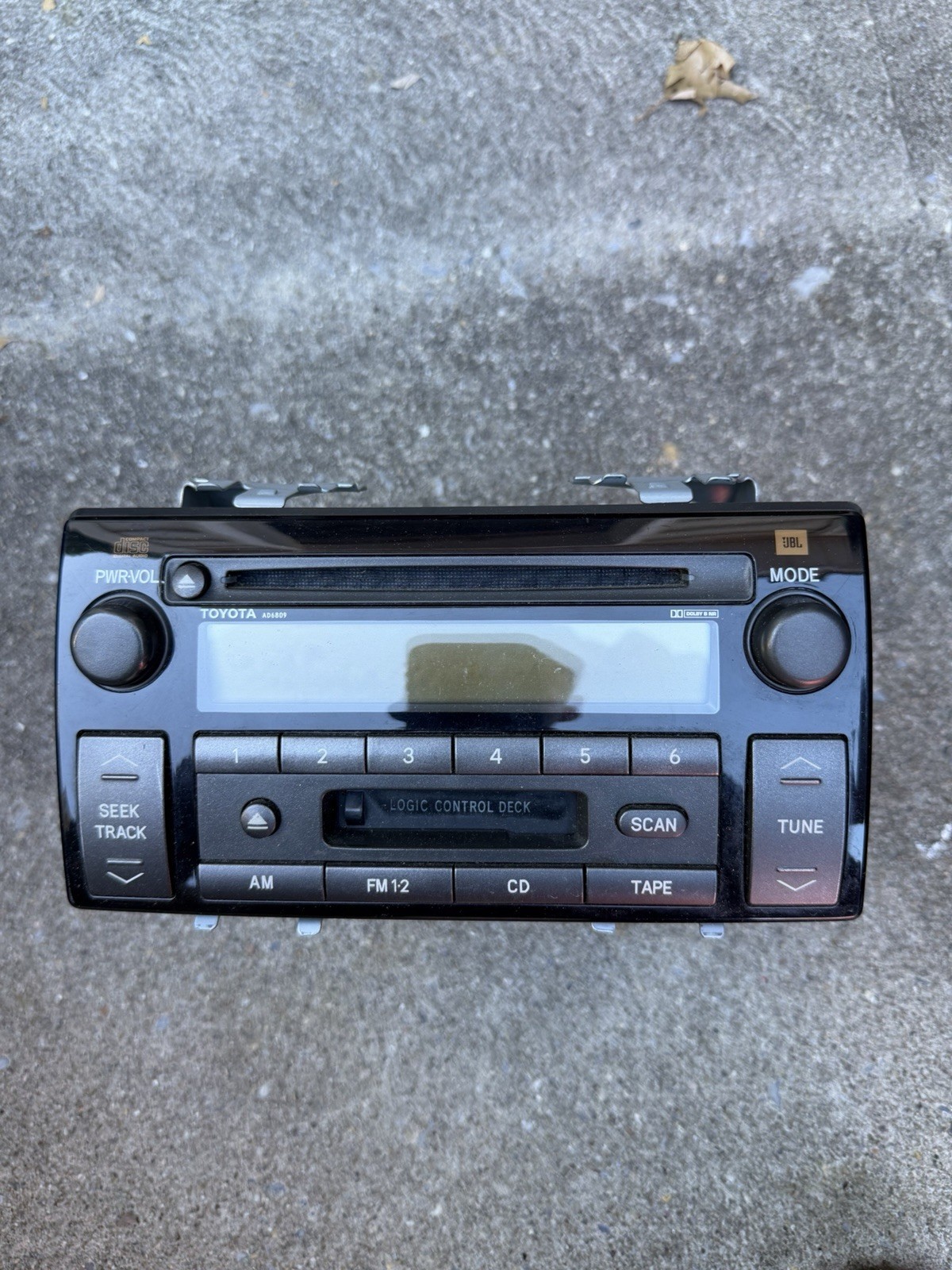 OEM Toyota JBL Radio CD Cassette Player OEM Original Used Part OEM Toyota JBL Radio CD Cassette Player OEM Original Used Part