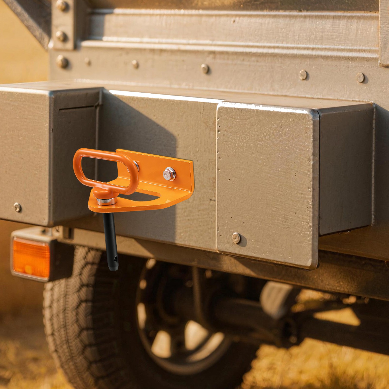 Trailer Hitch Zero-Turn w/ 5/8 Inch Magnetic Hitch Pin Mower Trailer Hitch