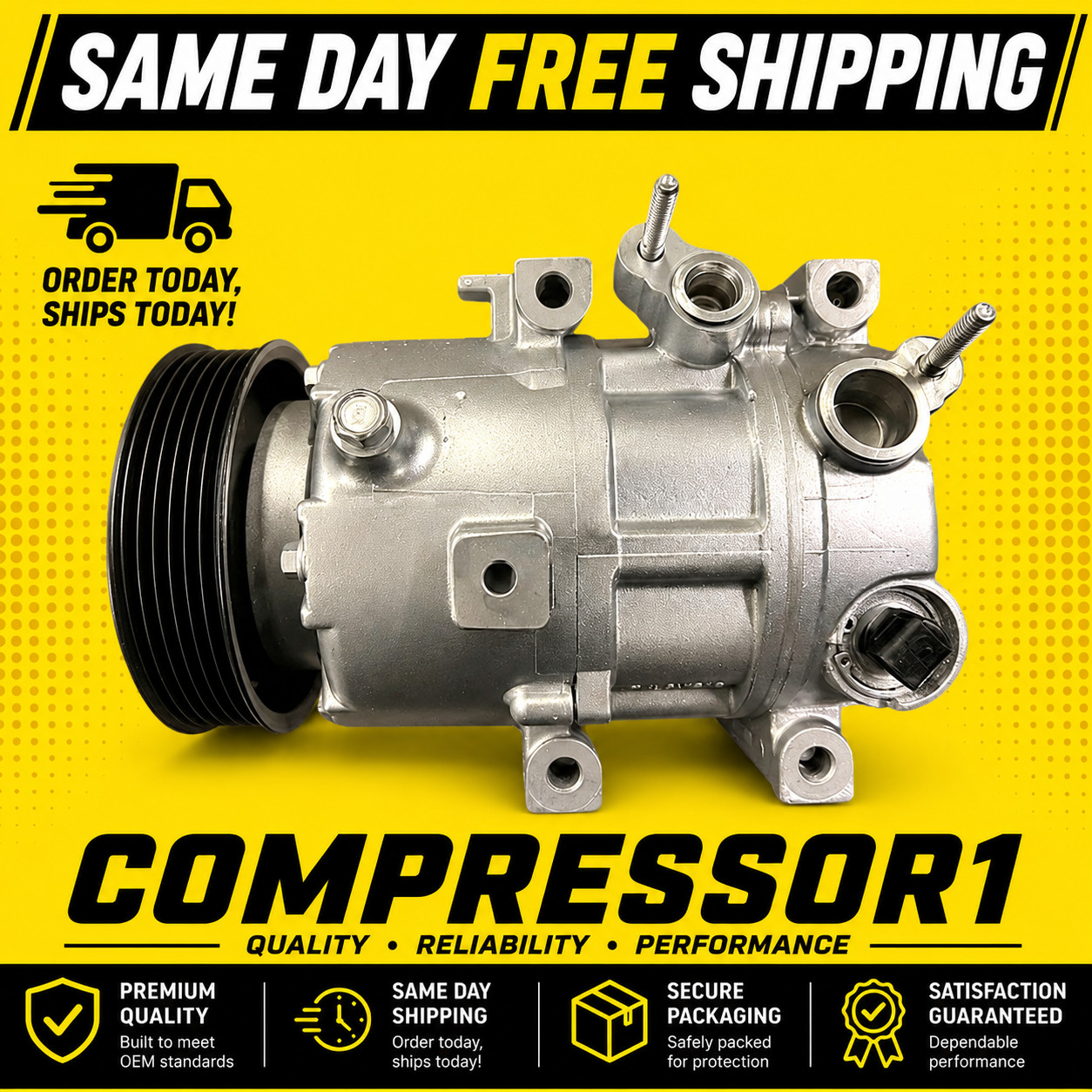 AC Compressor Fits Hyundai Sonata 2.0L 2.4L 2012 2013 2014, KIA Optima 2012-2018 AC Compressor Fits Hyundai Sonata 2.0L 2.4L 2012 2013 2014, KIA Optima 2012-2018
