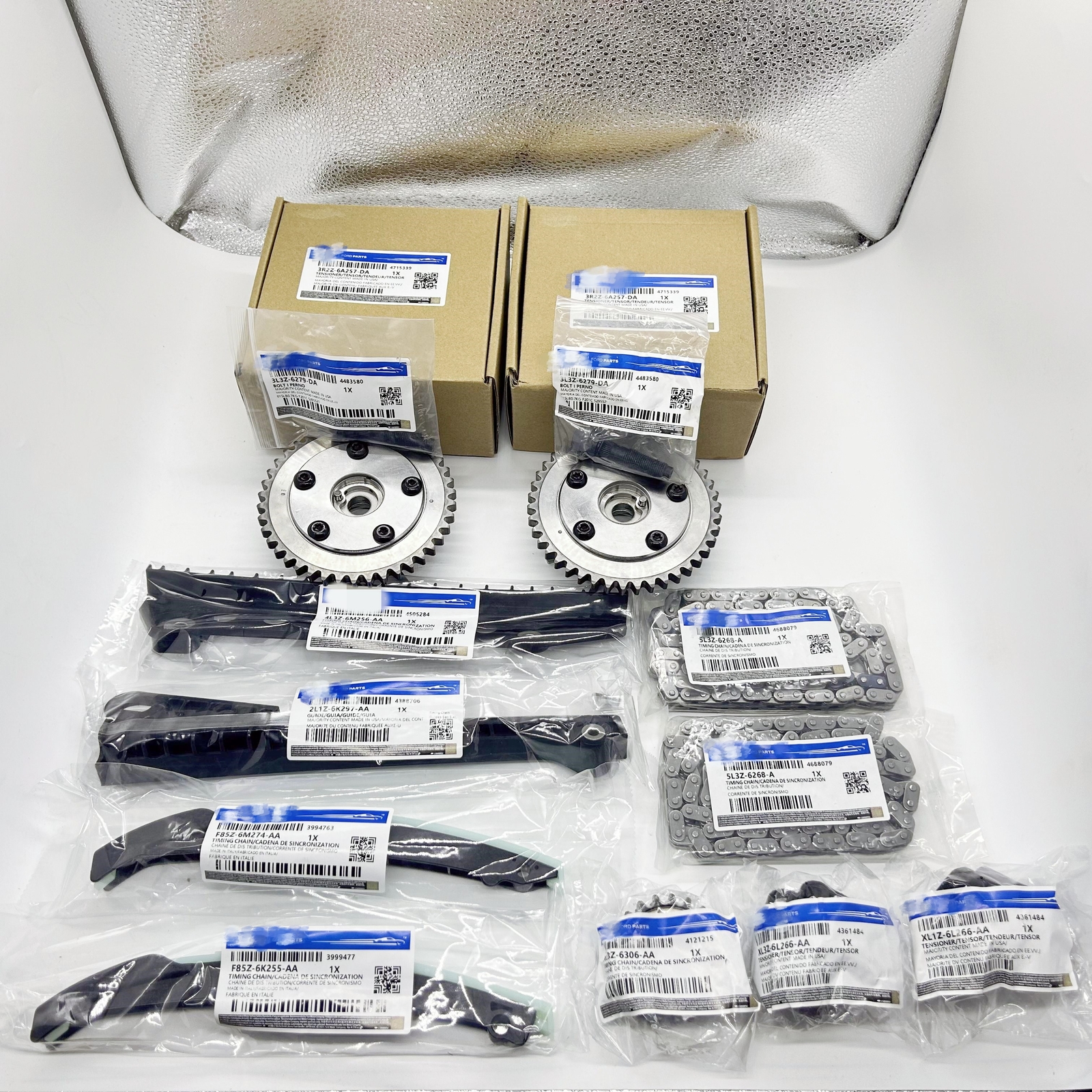 13Pcs Engine Timing Chain Kit for 2000-2010 Expedition Lincoln F-250-550 V8 24V 13Pcs Engine Timing Chain Kit for 2000-2010 Expedition Lincoln F-250-550 V8 24V