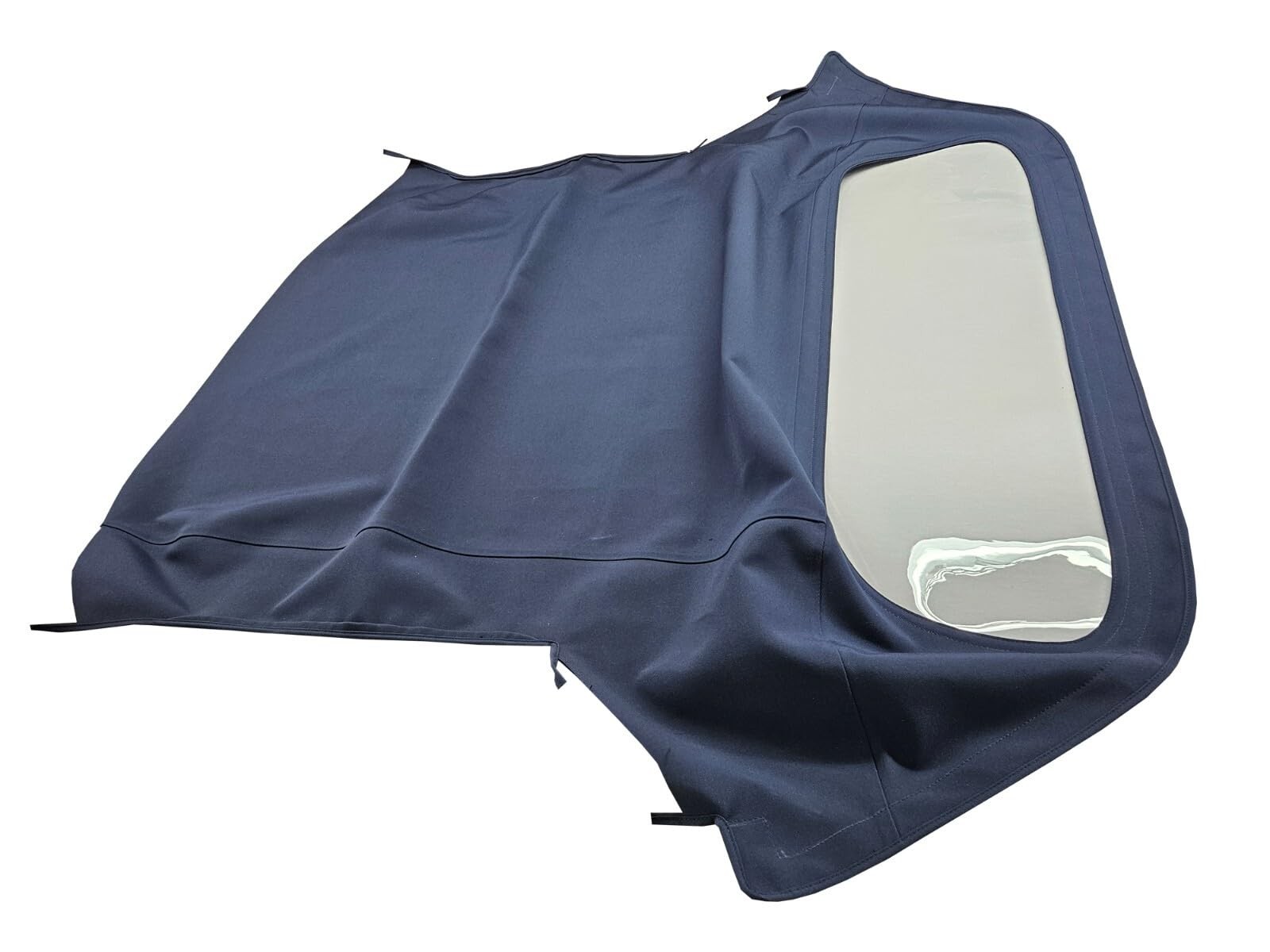 Fits 1986-1993 BMW E30 3-Series Soft Top Canvas Blue PlWindow