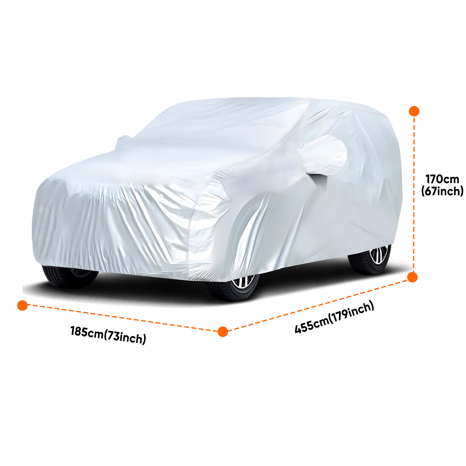 M - XXXL Full SUV Car Cover Waterproof Protection All Weather Universal For SUV