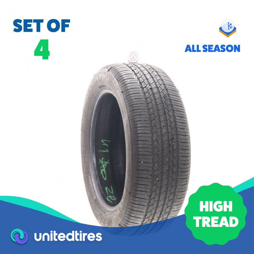 Set of (4) Used 245/55R19 Toyo Open Country A20 103T - 8-8.5/32